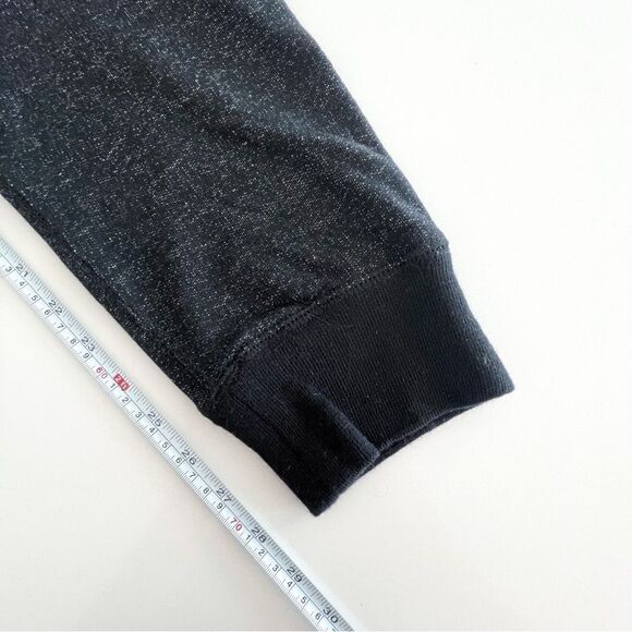 Cabin Fever Fleece Joggers Black Front Zippered Pockets Women's M NWT - Picture 8 of 10